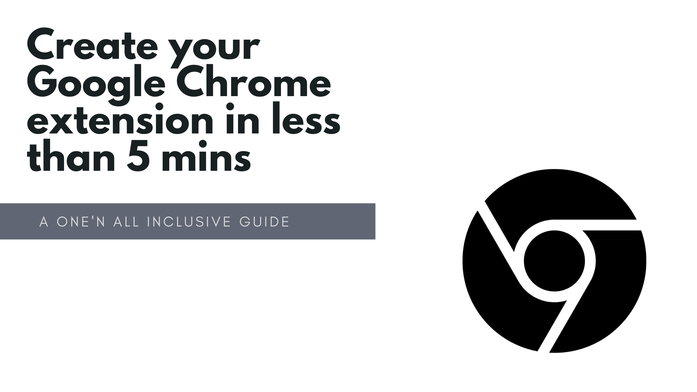 How to Build & Publish your Chrome Extension in less than 5 Minutes! 1 Post thumbnail