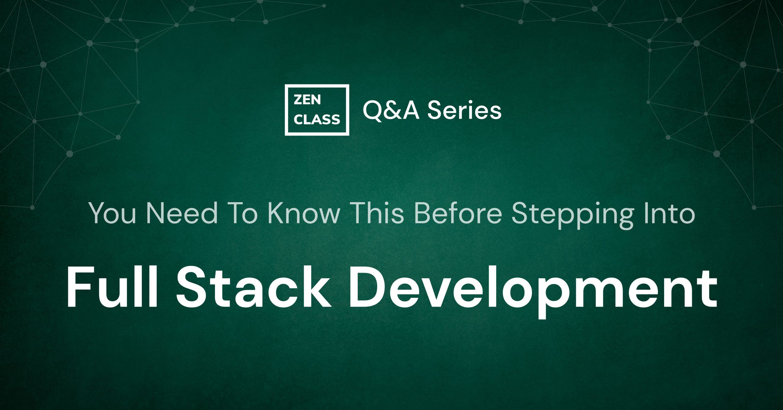 Know This Before Stepping Into Full Stack Development 1 Post thumbnail