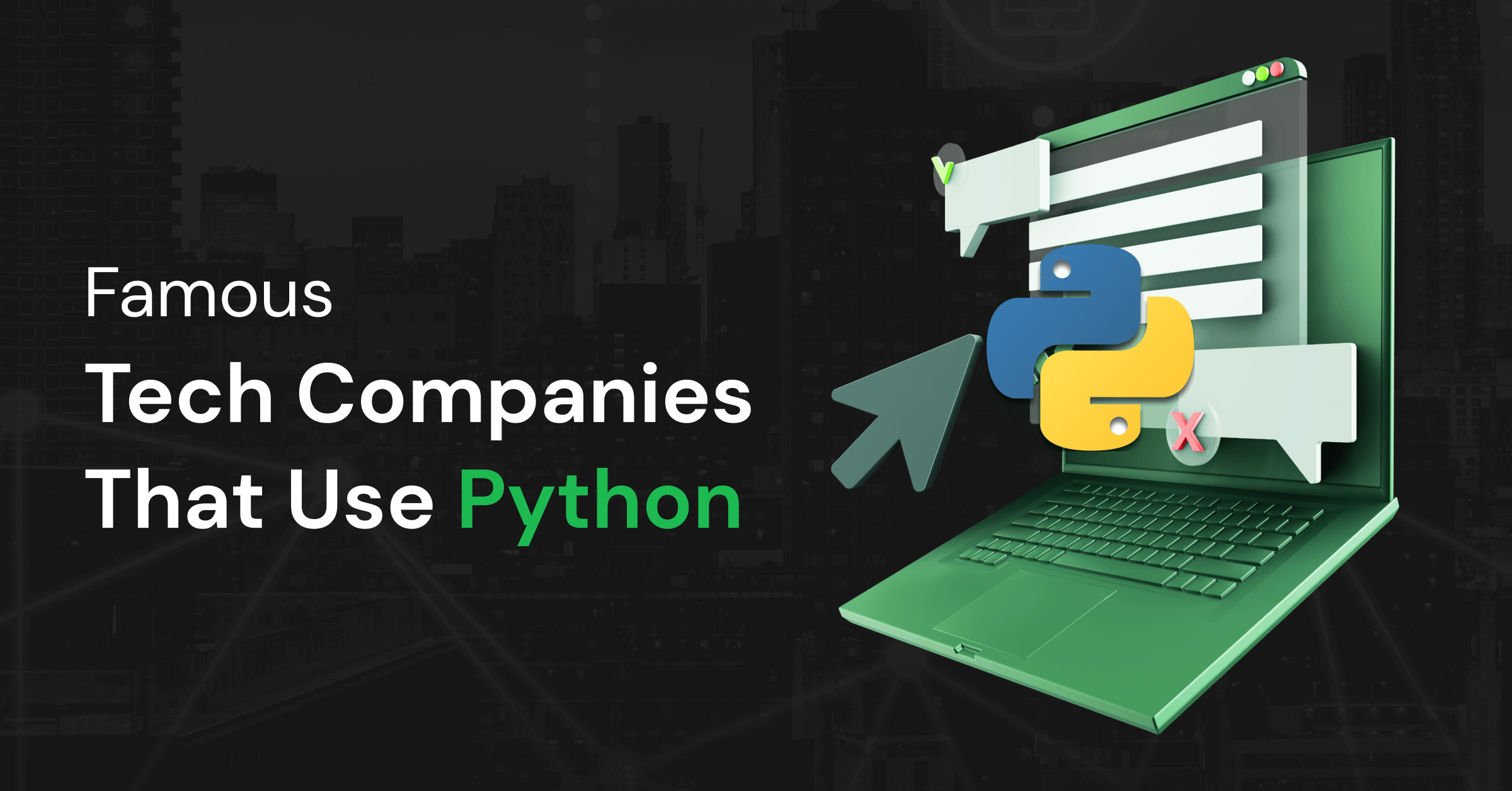 famous tech companies that use python