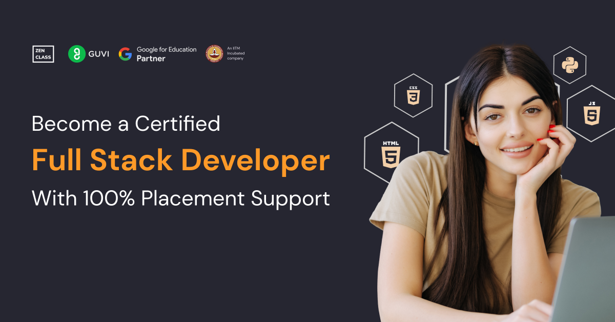 Full stack development banner