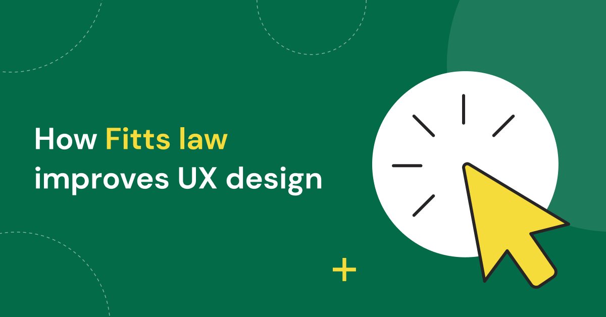 How fitt's law improves UI design
