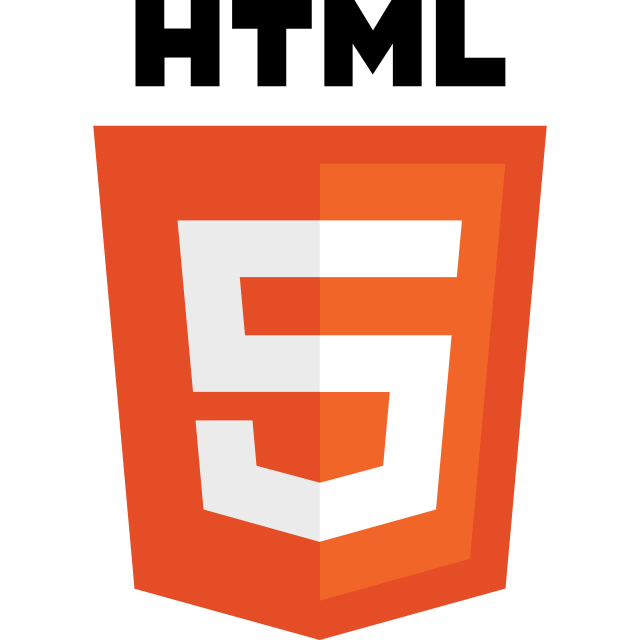10 Hardest and Easiest Programming Languages in 2025 2 HTML5 logo and wordmark.svg