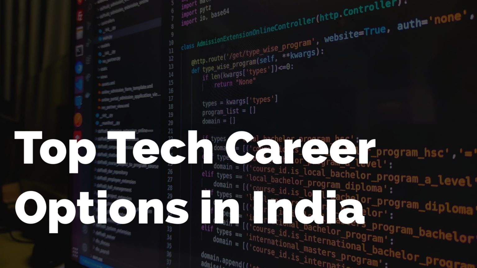 Top Career Options in India [Updated] GUVIBlogs