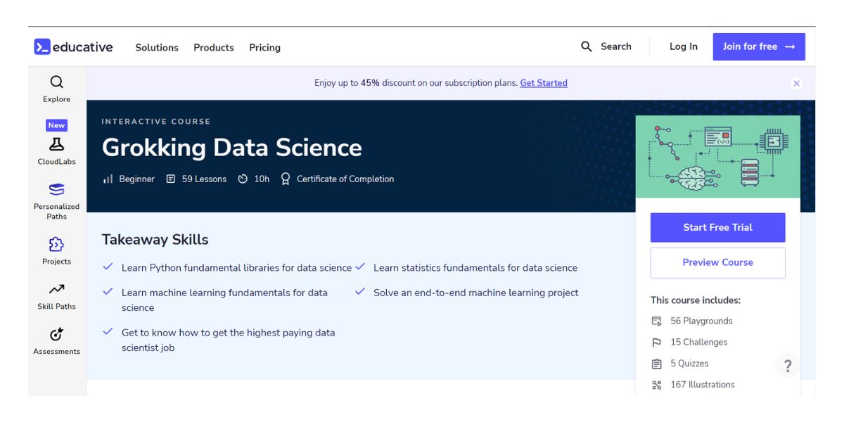 Data Science online course