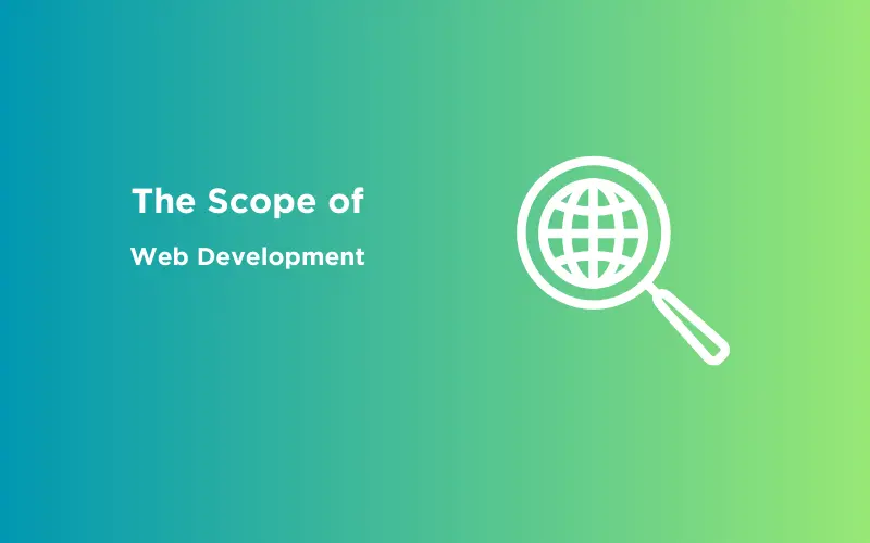 Feature image - The Scope of Web Development