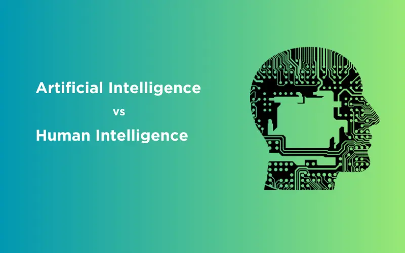 Feature image -Artificial Intelligence vs Human Intelligence