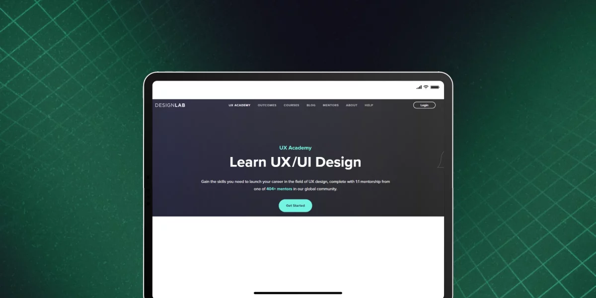 Design Lab UI UX design courses