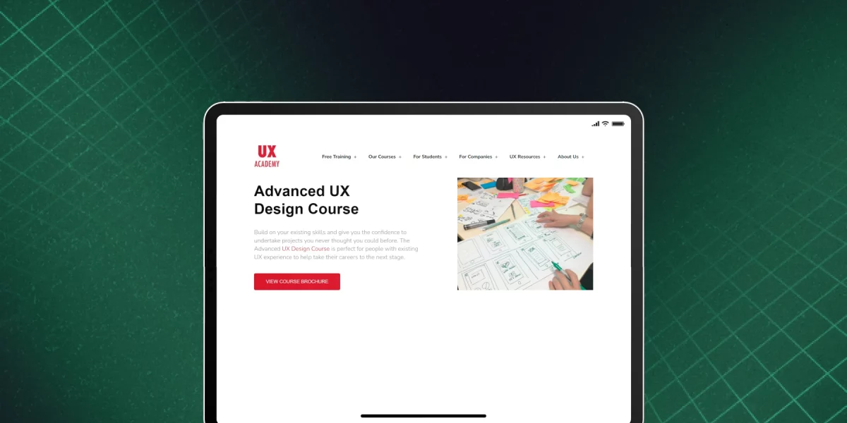 UX academy design courses