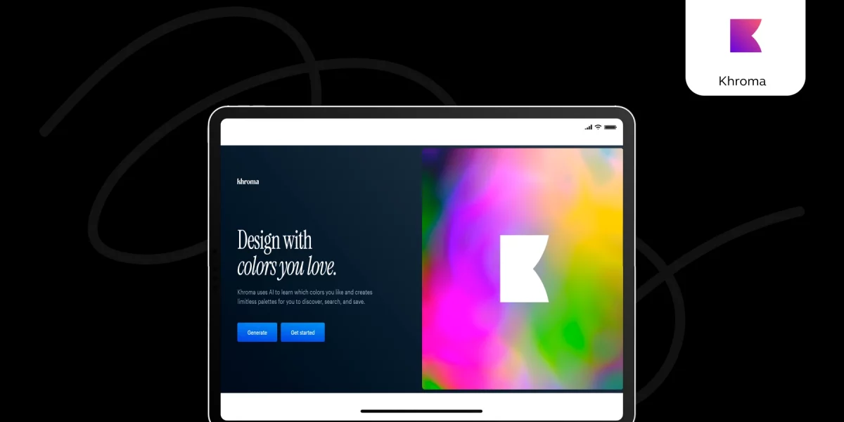 Khroma is a popular AI tool for UI UX designing