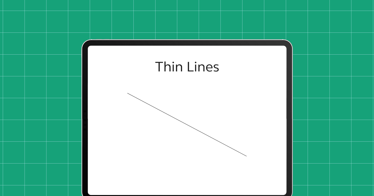 Thin Lines