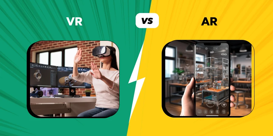 Virtual Reality vs Augmented Reality: Important Things To Know [2024 ...