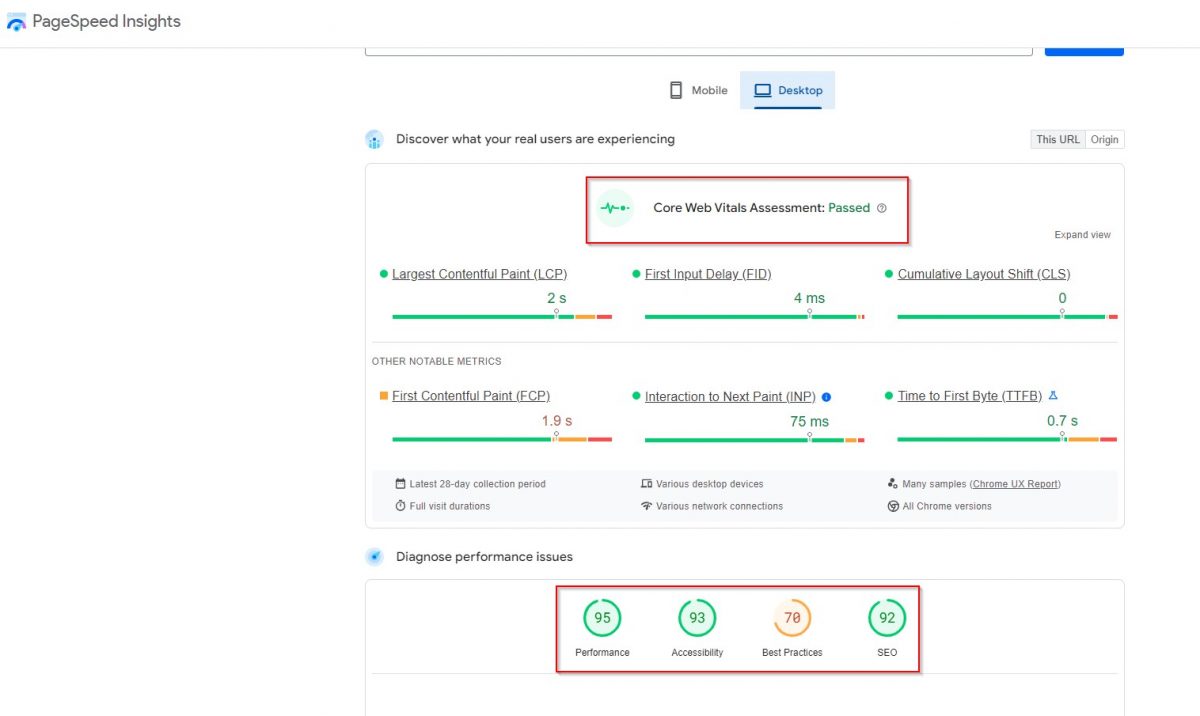 optimizing website performance for high SEO rankings