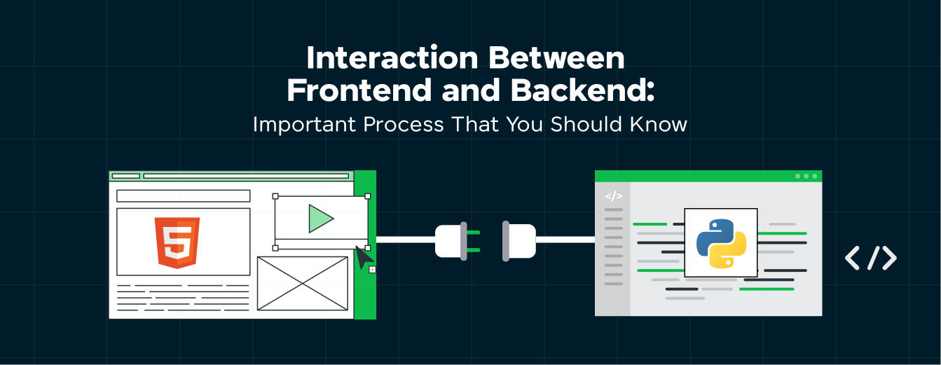 Feature Image - Interaction Between Frontend and Backend