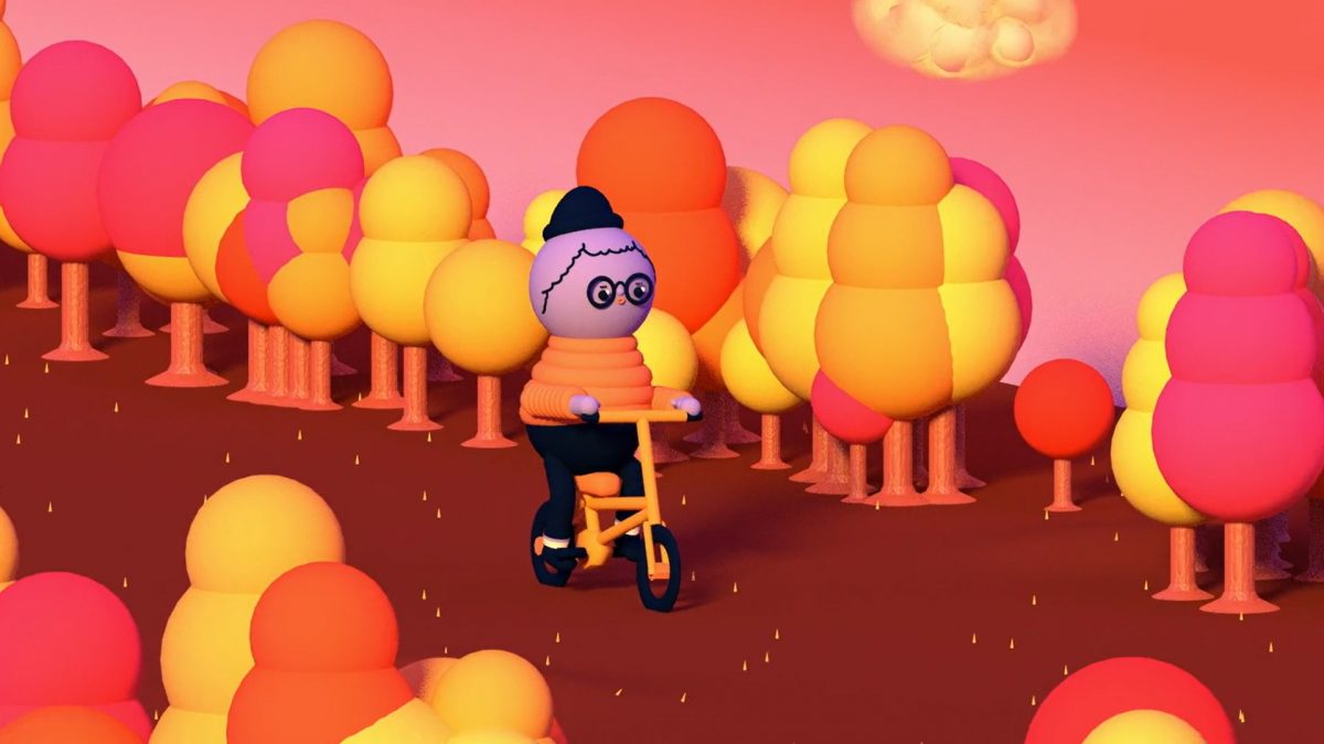 Julian Glander's motion design video example