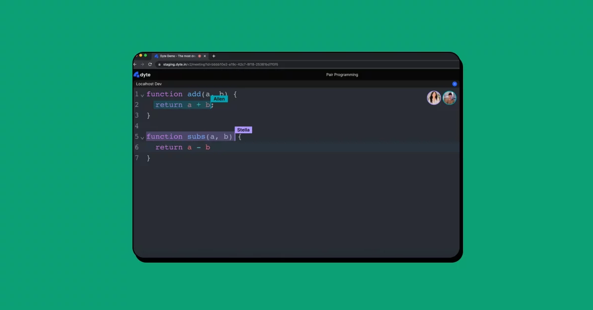 Real-time Collaborative Code Editor