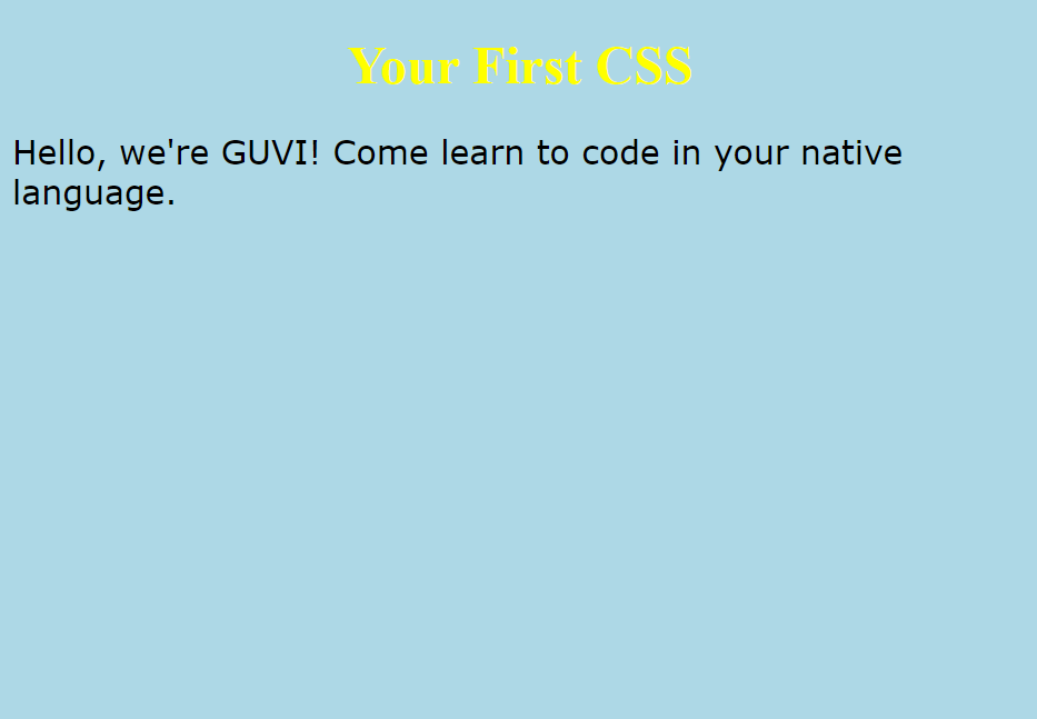 internal css
