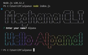 Let's Build a Command Line Interface with Node.js | GUVI