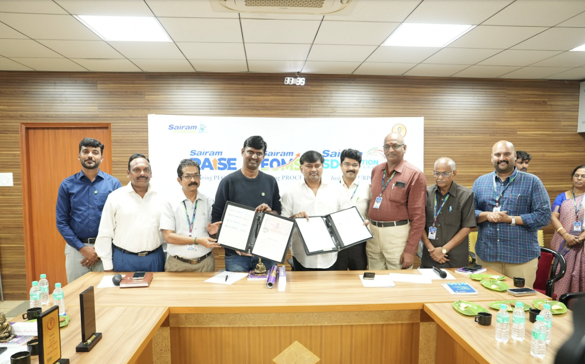 Bridging Academia and Industry: GUVI College To Corporate Joins Hands with Sairam Group of Institutions, Chennai, MoU Signed. 3 MoU signing ceremony