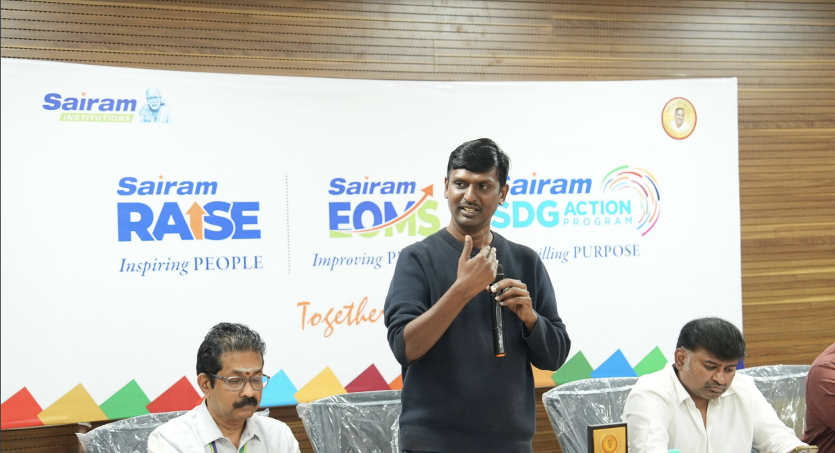 Bridging Academia and Industry: GUVI College To Corporate Joins Hands with Sairam Group of Institutions, Chennai, MoU Signed. 8 Sairam Group of Institutions