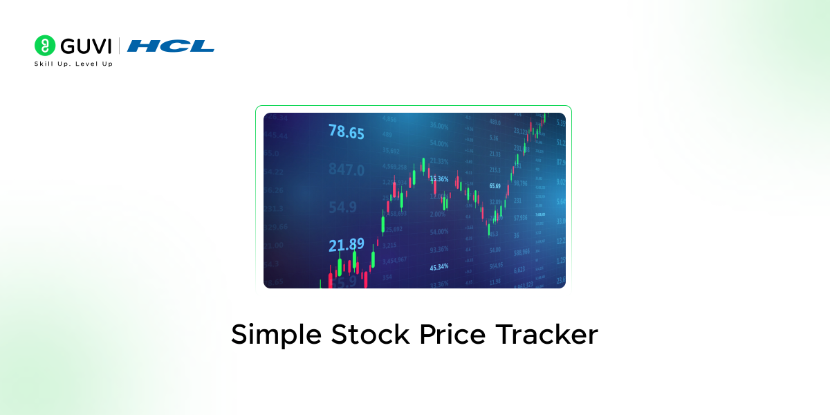 Top 15 Beginner-Friendly Data Science Project with Source Code 3 Simple Stock Price Tracker