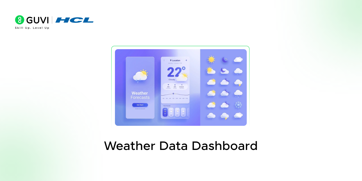 Top 15 Beginner-Friendly Data Science Project with Source Code 4 Weather Data Dashboard