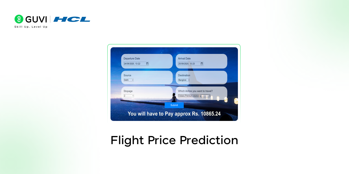 Top 15 Beginner-Friendly Data Science Project with Source Code 8 Flight Price Prediction