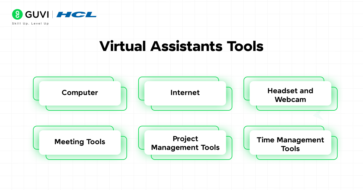 How to become a virtual assistant in 6 Steps 5 Tools required to become a virtual assistant