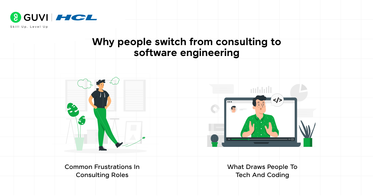 consulting to software engineering
