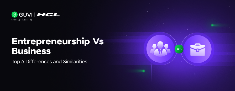 Entrepreneurship Vs Busines