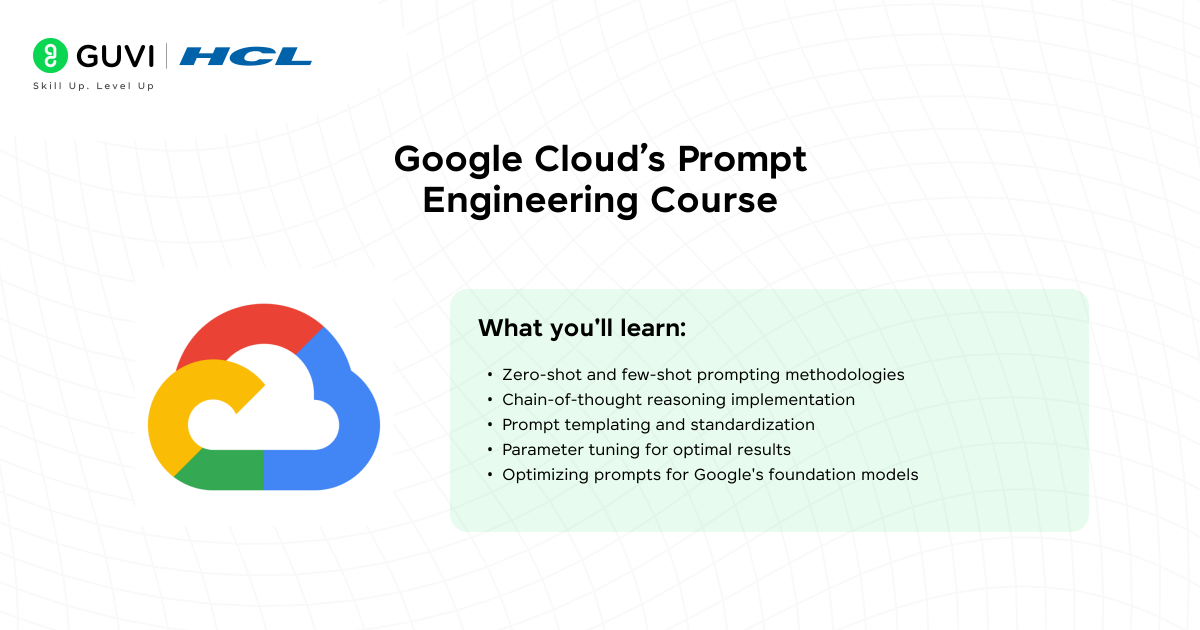 Top 7 Prompt Engineering Courses for Beginners in 2025 10 Google Clouds Prompt Engineering Course@2x