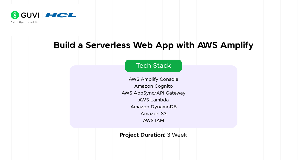 Build a Serverless Web App with AWS Amplify