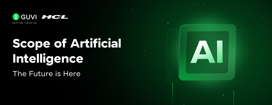 Scope of Artificial Intelligence: The Future is Here