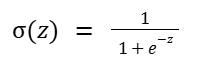 sigmoid function