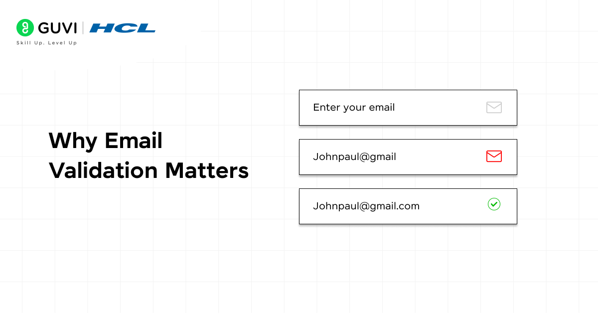 Email Validation in JavaScript: Techniques, Implementation, and Best Practices 1 01@2x 1 1
