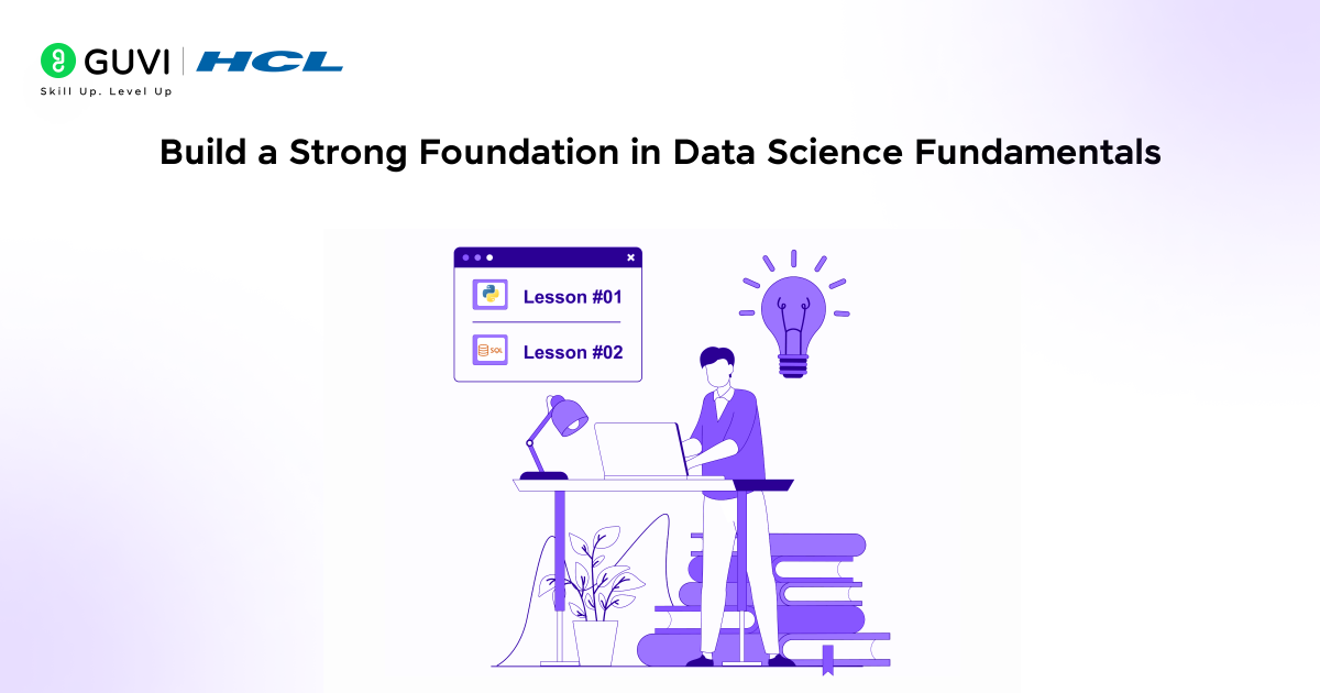 How to Change Your Career from Marketing to Data Science? 2 learning visual to represent building a strong foundation .