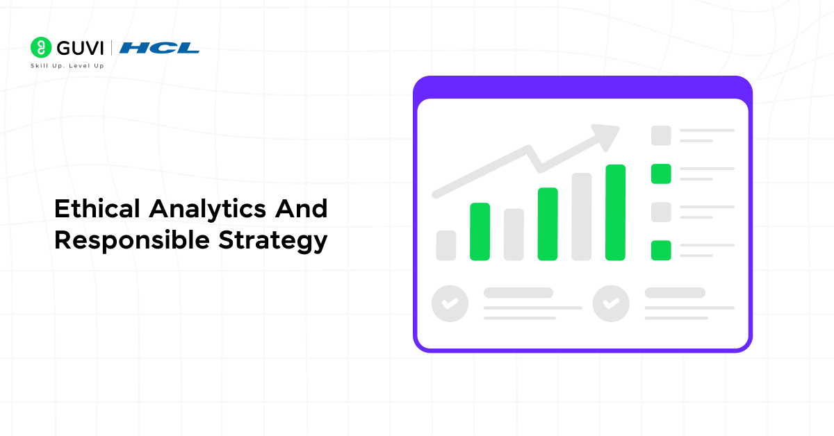 How to Become a Data Strategist in 2025 6 Icons depicting data privacy, fairness, and governance principles