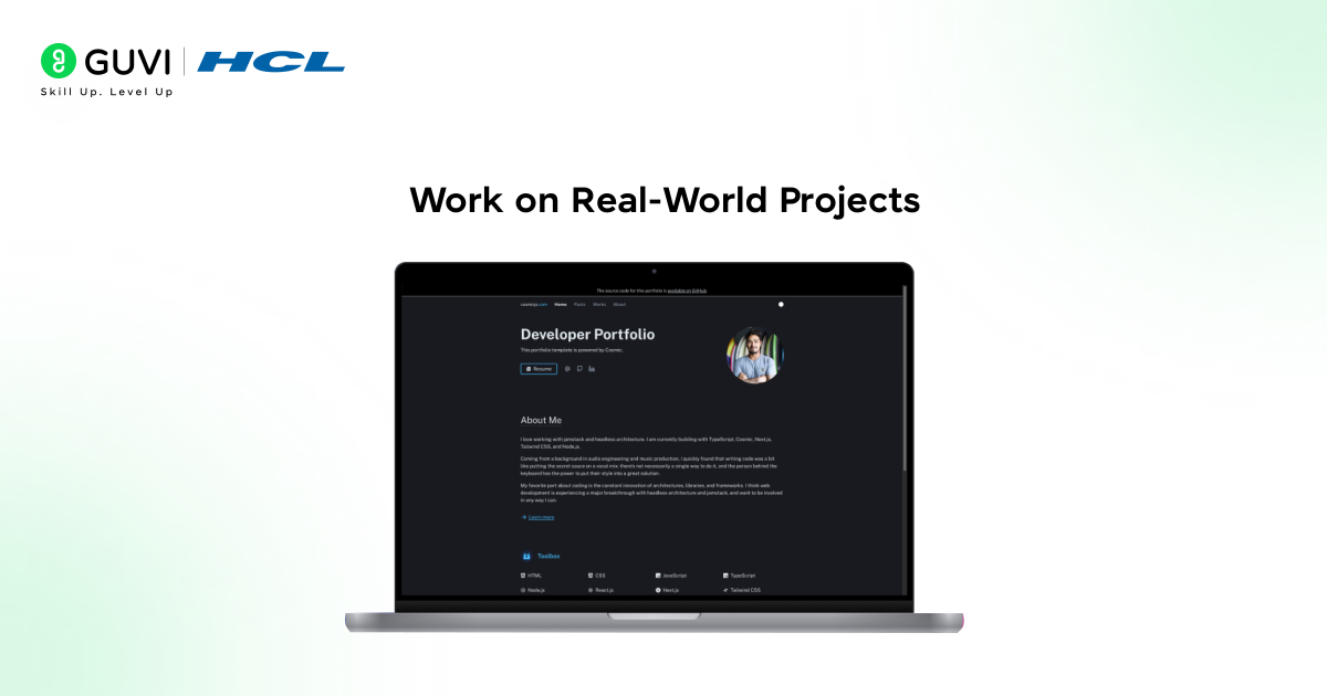 How to Change Your Career from Marketing to Data Science? 6 Infographic of a GitHub portfolio to represent working on real world projects.