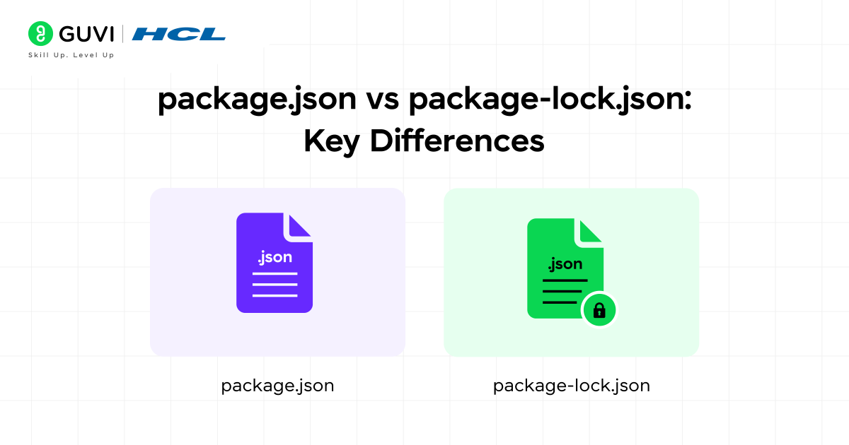 package.json vs package lock.json Key Differences
