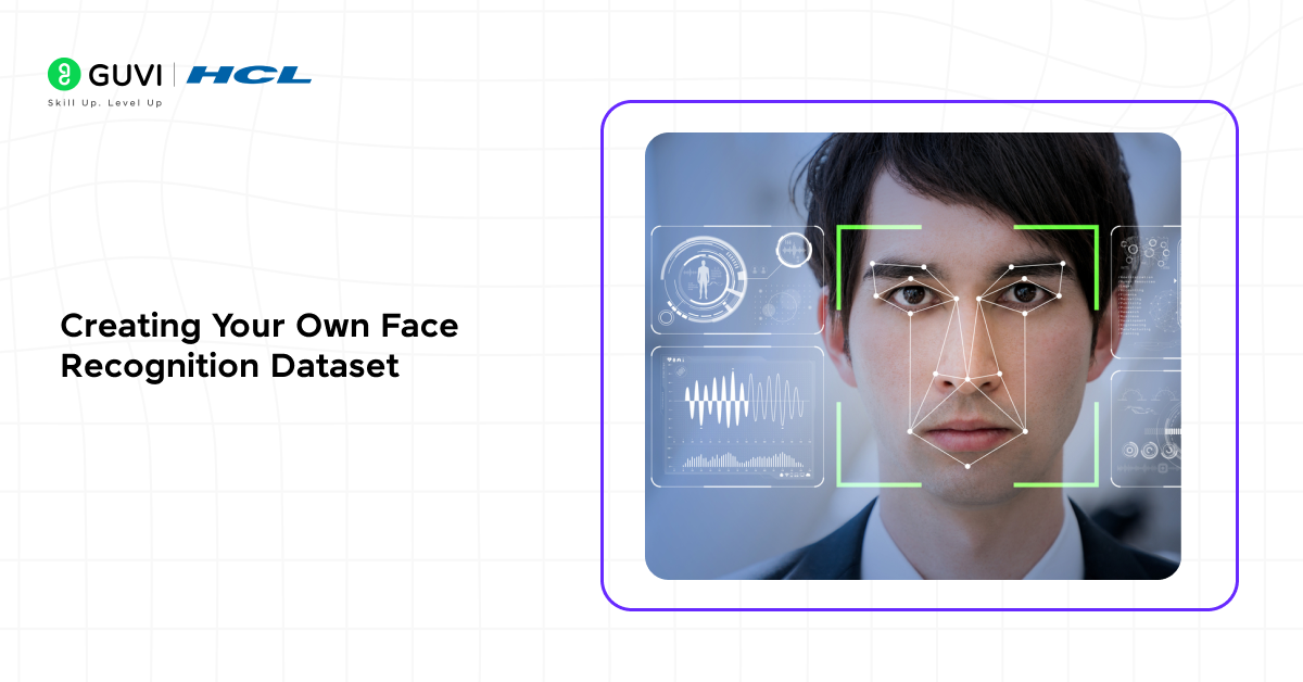 Dataset for Face Recognition 2 Infographic showing how to create our own face recognition dataset