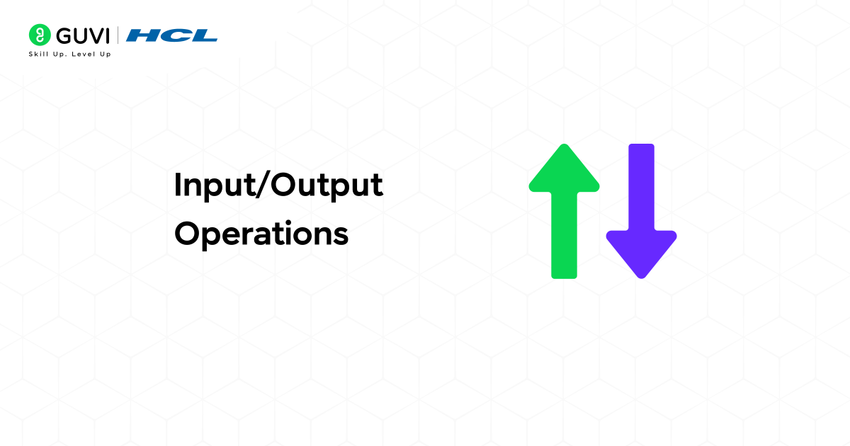 Output Operations