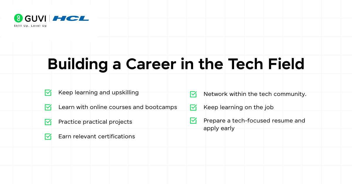 Building a Career in the Tech Field
