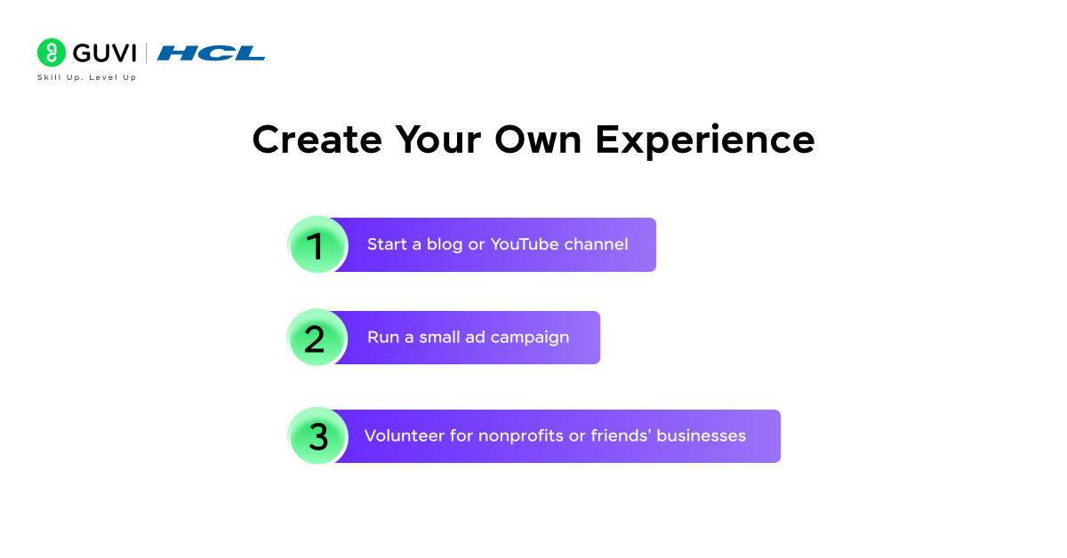 Create Your Own Experience