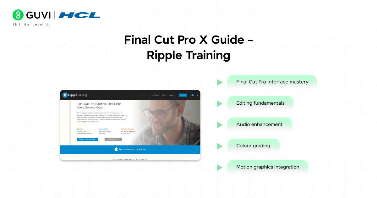 Final Cut Pro X Guide – Ripple Training