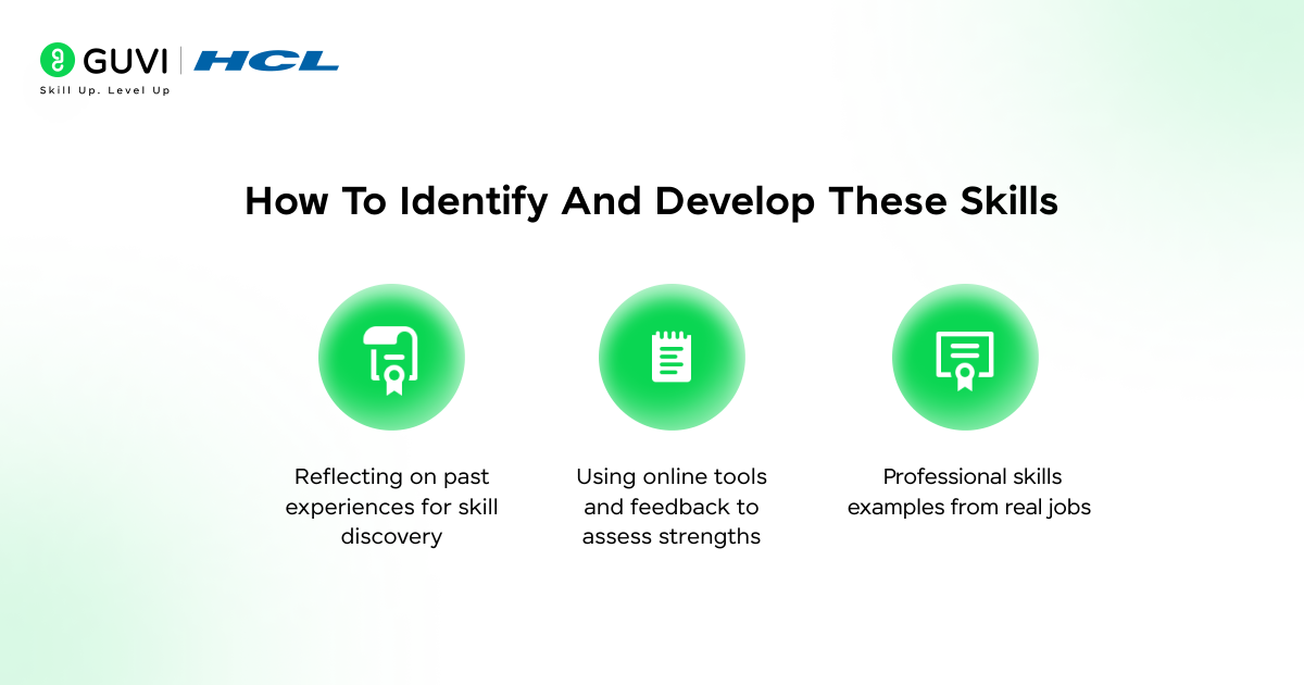 How To Identify And Develop These Skills