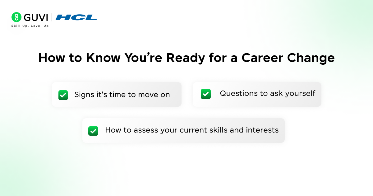 How to Know Youre Ready for a Career Change