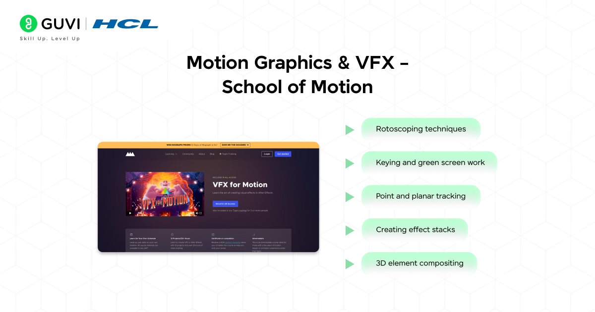 Motion Graphics VFX – School of Motion