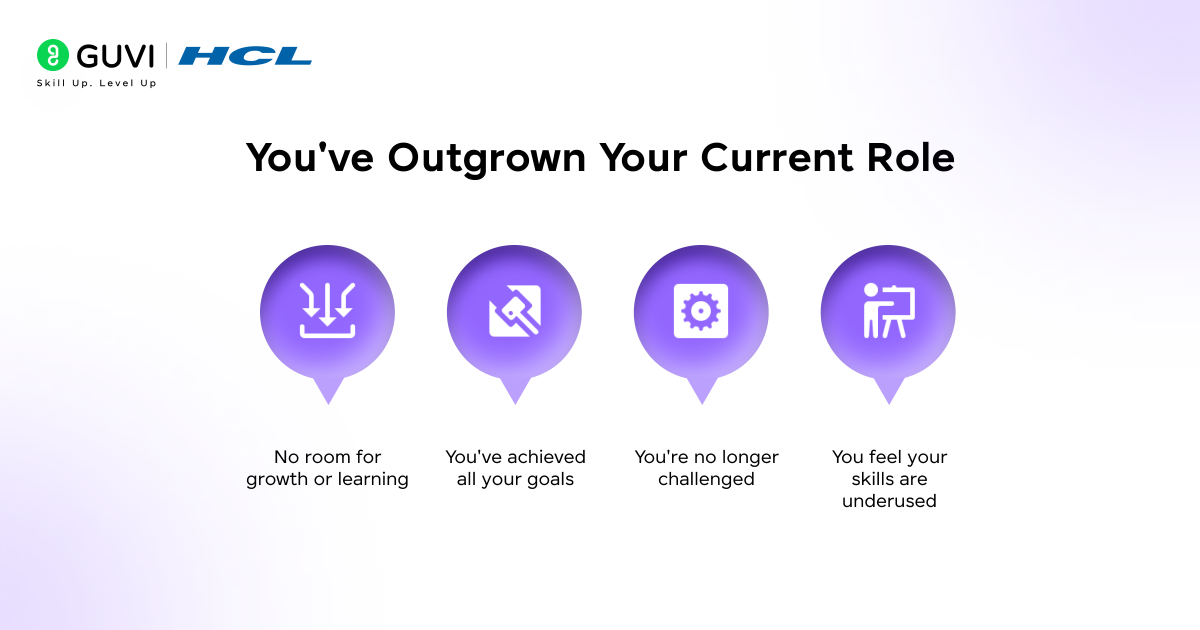 How to Know it's the Right Time to Make a Career Change: A Complete Guide 2 Youve Outgrown Your Current Role