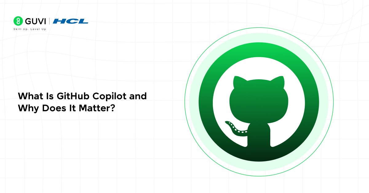 Illustration showing what is GitHub Copilot and why does it matter.