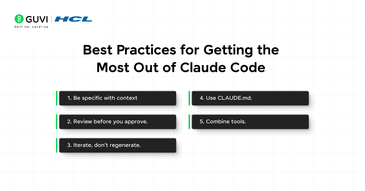 Best Practices for Getting the Most Out of Claude Code