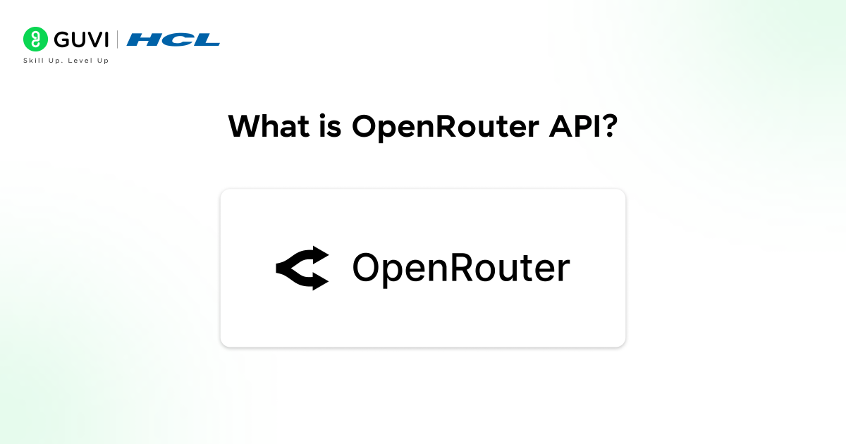 Illustration showing openrouterAPI